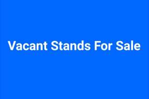 Vacant Stands For Sale